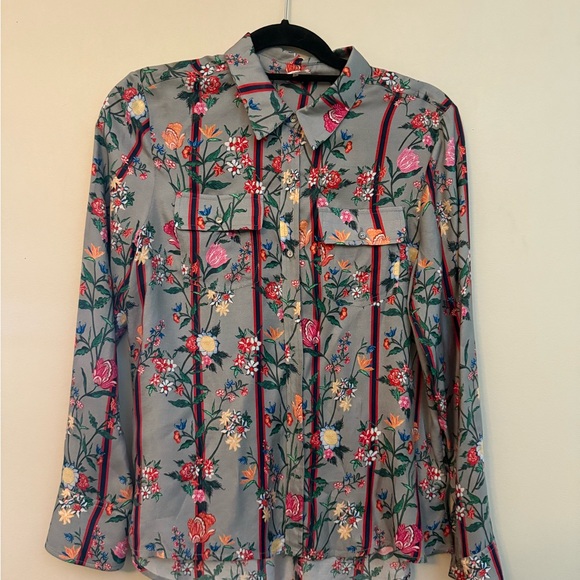 Women's printed blouse - Picture 1 of 6